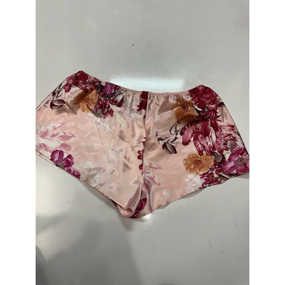 Lilac & London Pajama Shorts L arge Pink Floral